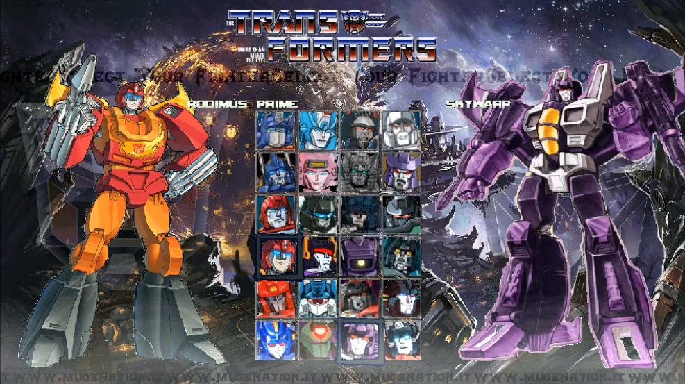 Transformers Mugenation Project 2021