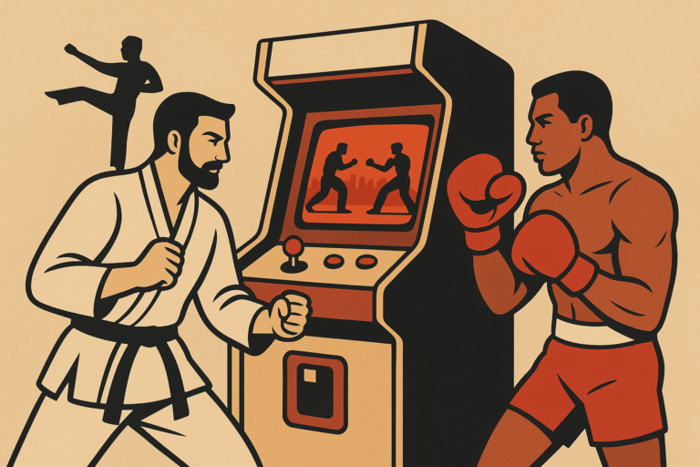 A origem dos jogos de luta nos anos 70